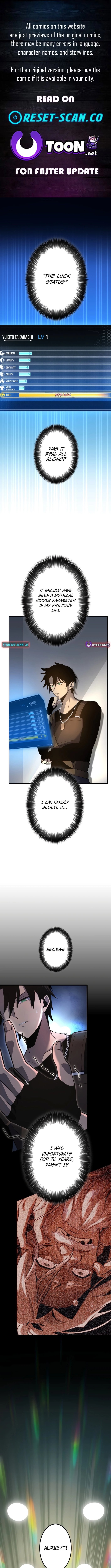 Kouunchi MAX no Ore Dake Jinsei Kaiki Chapter 2 1